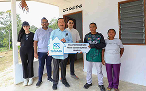 Yayasan My First Home pledge 100 houses for Orang Asli (THE SUN)